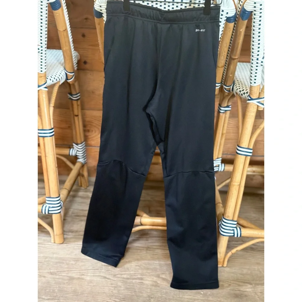 Nike Kids Dri-FIT Black Athletic Training Pants Youth XL Joggers